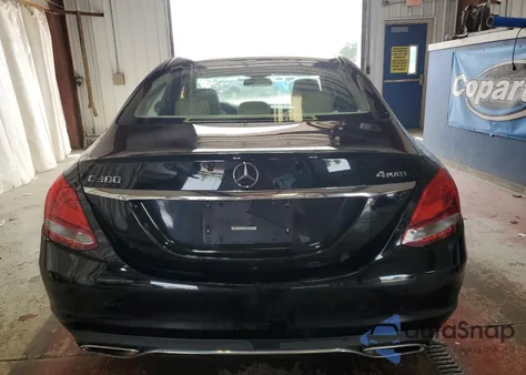 2016 Mercedes-Benz C 300 4Matic from USA, damaged, VIN 55SWF4KB7GU168887